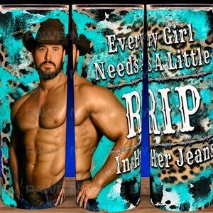 Yellowstone Every Girl Needs a Little Rip In Her Jeans Cup Mug Tumbler 20oz